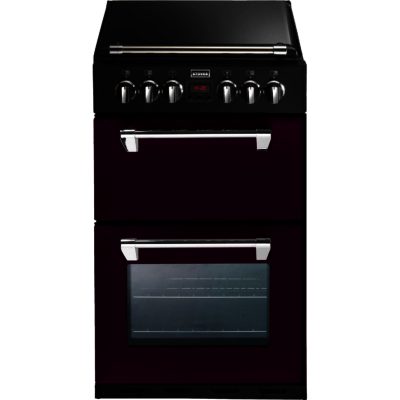 Stoves 550DFW Richmond Dual Fuel Mini Range Cooker in Wild Berry